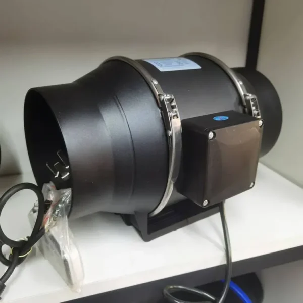 Inline Duct Fan, Copper, Plastic - view 4