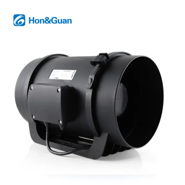 Inline Duct Fan, EC, Corded Electric