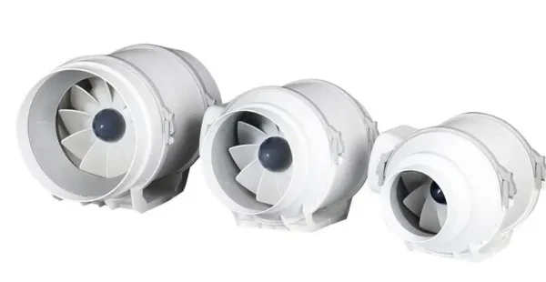 Inline Duct Fan, HAVC, 100/125/150mm - view 2
