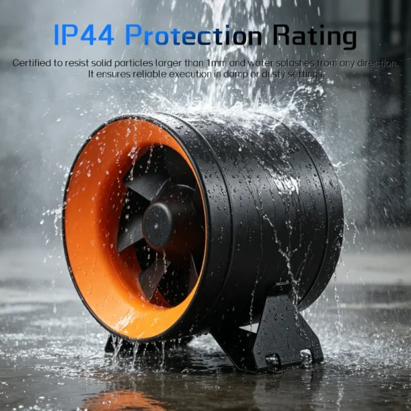 Inline Duct Fan, HONGUAN, 8-Inch - view 3