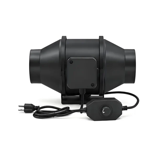Inline Duct Fan, HVAC, 100-240V, Plastic