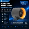 Inline Duct Fan, HVAC, 220-240V, Electric