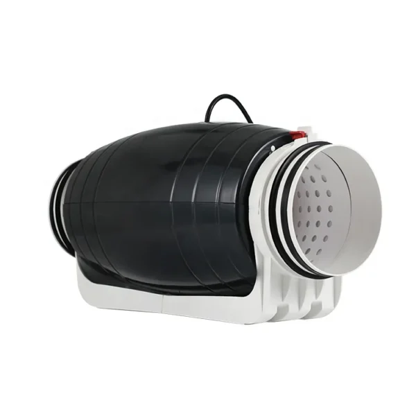 Inline Duct Fan, HVAC, Plastic - view 2