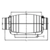 Inline Duct Fan, HVAC, Plastic - view 4