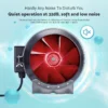 Inline Duct Fan, INKBIRD, 350CFM, Electric - view 6