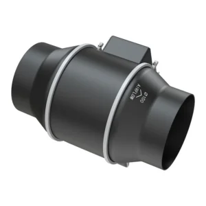 Inline Duct Fan, LONGWELL, 4-12, Plastic