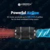 Inline Duct Fan, LONGWELL, 4-12, Plastic - view 3