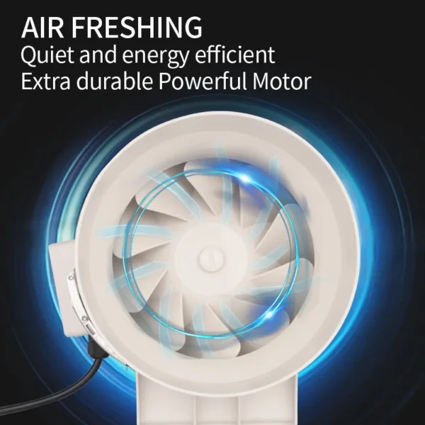 Inline Duct Fan, LONGWELL, 6'' - view 3