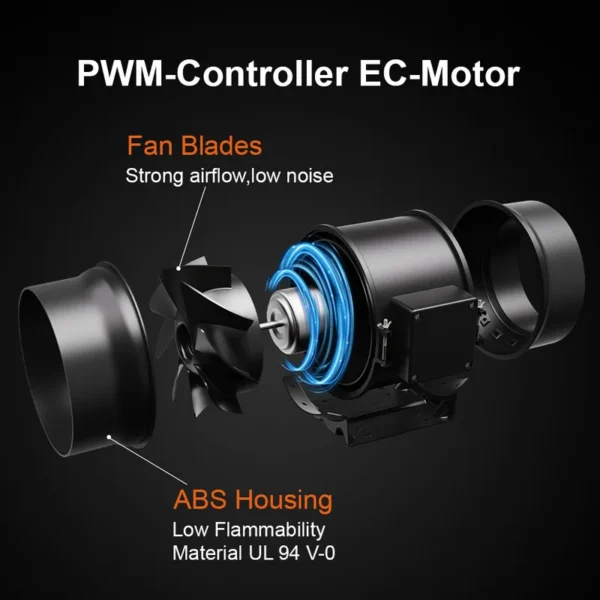 Inline Duct Fan, LONGWELL, APP - view 6