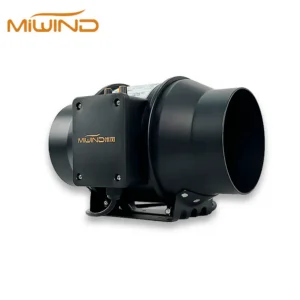 Inline Duct Fan, MIWIND, Brushless, Plastic, 35-39dB