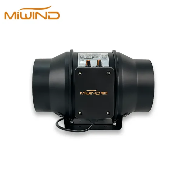 Inline Duct Fan, MIWIND, Brushless, Plastic, 35-39dB - view 2