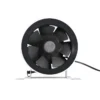 Inline Duct Fan, Plastic, 110~120V, Corded Electric