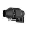 Inline Duct Fan, Plastic, 110-240V