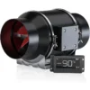 Inline Duct Fan, Plastic, 200mm, WIFI, DBA