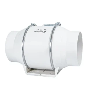 Inline Duct Fan, Plastic, 220V