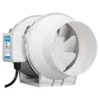Inline Duct Fan, Plastic, 220V - view 3