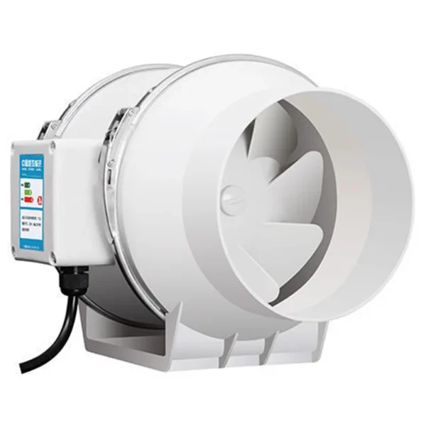 Inline Duct Fan, Plastic, 220V - view 3