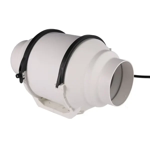 Inline Duct Fan, Plastic, 220V~230V, Corded Electric - view 2