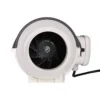 Inline Duct Fan, Plastic, 220V~230V, Corded Electric - view 3