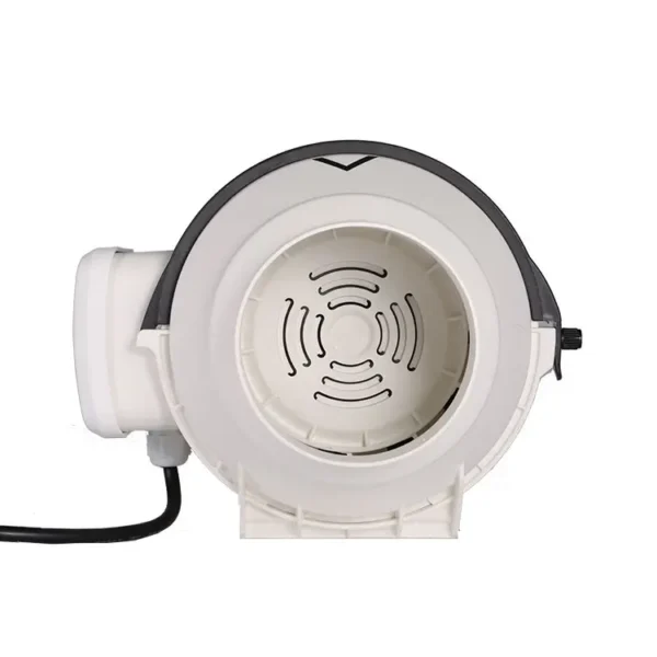 Inline Duct Fan, Plastic, 220V~230V, Corded Electric - view 4