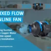 Inline Duct Fan, Plastic, 220V, 40 - view 3