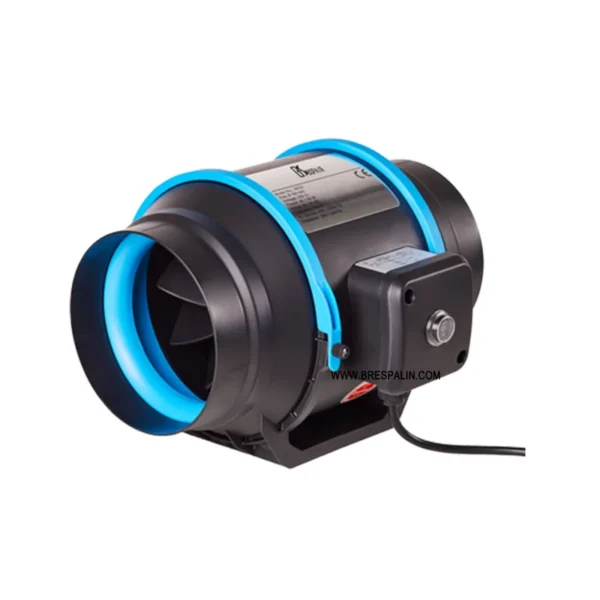 Inline Duct Fan, Plastic, 220V, 40 - view 6