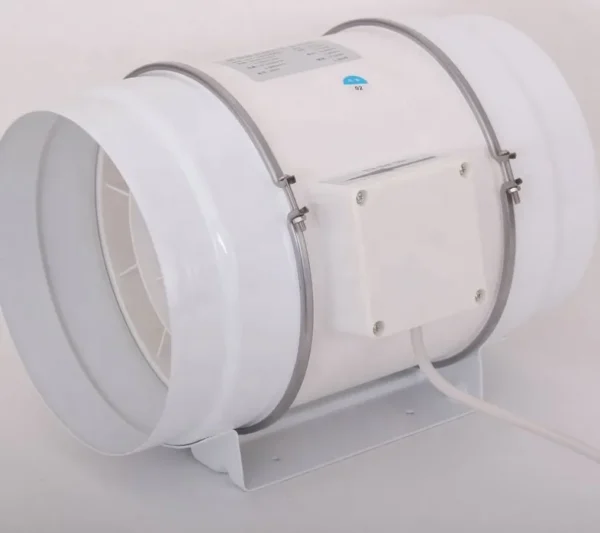 Inline Duct Fan, Plastic, 220V, Electric - view 5