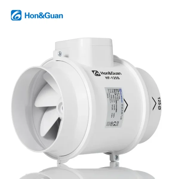 Inline Duct Fan, Plastic, 2600r/min - view 2