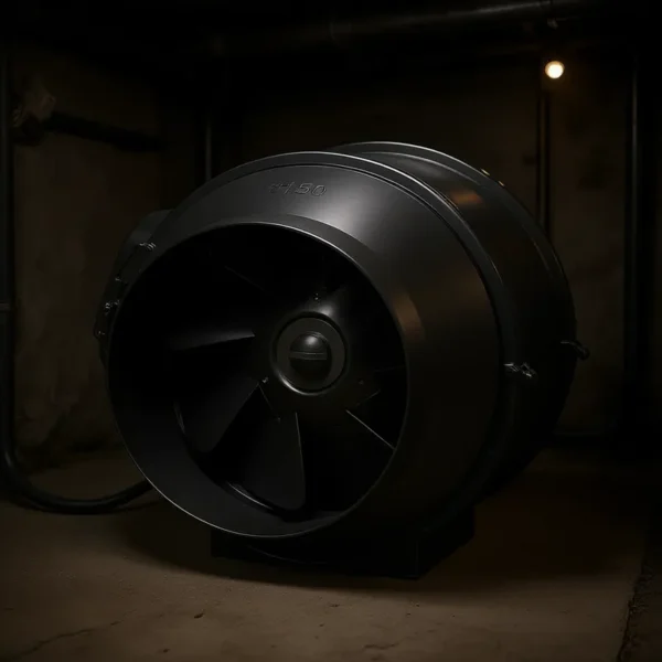 Inline Duct Fan, Plastic, 380, CFM - view 2