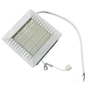 Inline Duct Fan, Plastic, A.C. Source