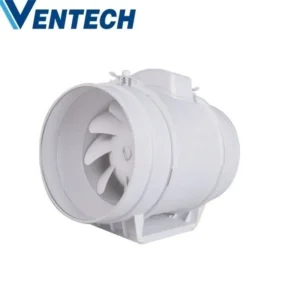 Inline Duct Fan, Plastic, AC 220V~240V, 150-1300CMH, Ceiling