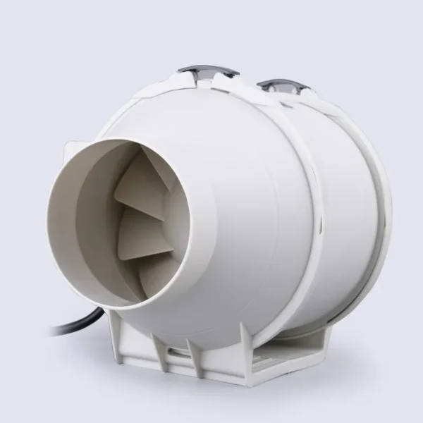 Inline Duct Fan, Plastic, Cast Iron, Axial Flow Fan - view 2