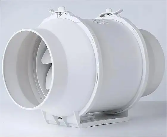 Inline Duct Fan, Plastic, Cast Iron, Axial Flow Fan - view 3