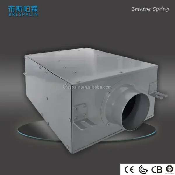Inline Duct Fan, PM2.5, HEPA, HVAC - view 2