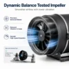 Inline Duct Fan, PWM, HVAC - view 4