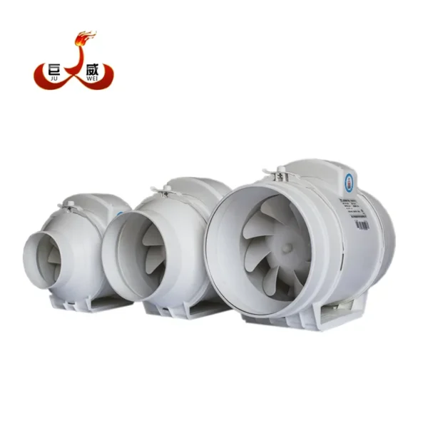 Inline Duct Fan, SAA, Centrifugal, 220V, Plastic - view 3