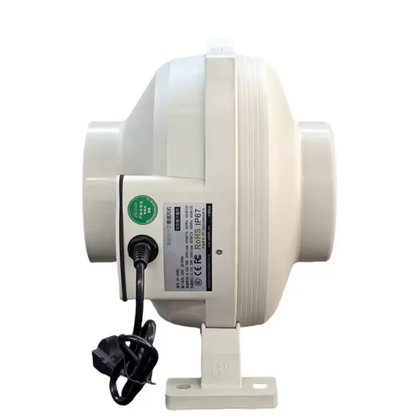 Inline Duct Fan, Steel, 220V - view 3