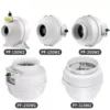 Inline Duct Fan, Steel, 220V - view 4