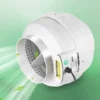 Inline Duct Fan, Waterproof, 220 V, Galvanized Steel