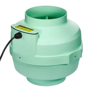 Inline Duct Fan, Waterproof, IP67, ABS, 3180CMH