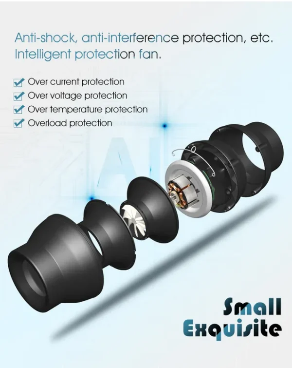 Inline Duct Fans, 100~240V, 166m³ - view 6
