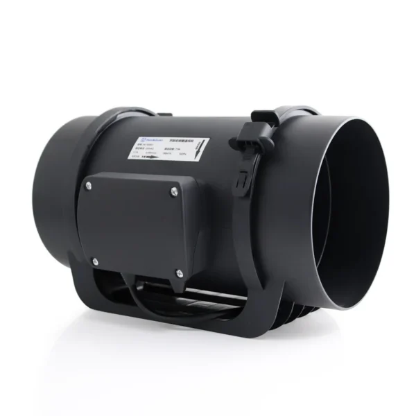 Inline Duct Fans, 200mm, EC, Corded Electric