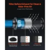 Inline Duct Fans, 6-Inch, 402, CFM, PWM - view 3