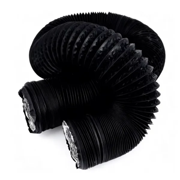Inline Duct Fans, Aluminum, Aluminum Foil, 100mm - view 6