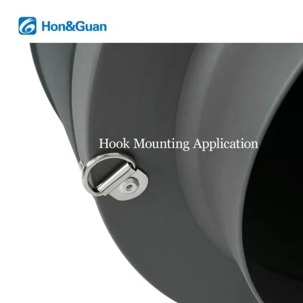 Inline Duct Fans, HDI-250PE, 250mm, PWM, 40-50mm - view 3