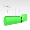 Inline Duct Fans, HVAC, Polyester, BD-T