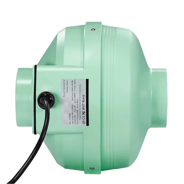 Inline Duct Fans, IP67, 200mm, Waterproof - view 4