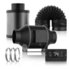 Inline Duct Fans, Plastic, PVC