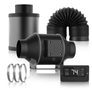 Inline Duct Fans, Plastic, PVC