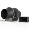 Inline Duct Heater, Centrifugal, Plastic, 120V